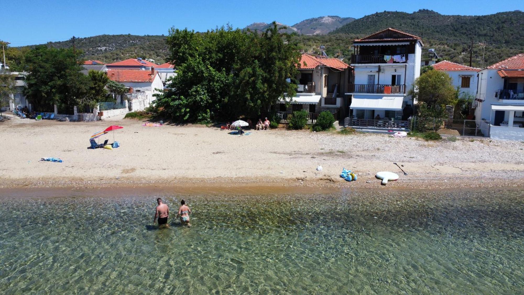 Beachfront Apartment Thassos Skála Kallirákhis Екстериор снимка